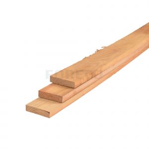 Bezaagde Robinia plank 30x100mm met ruw oppervlak