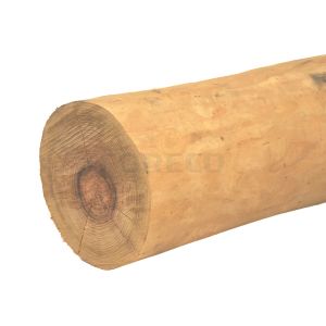 Robinia palen spintvrij geschuurd 30-34cm