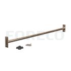 Duikelstang RVS 125cm inclusief bevestigingsmiddelen