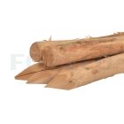 Robinia paal geschild gepunt 8-10cm